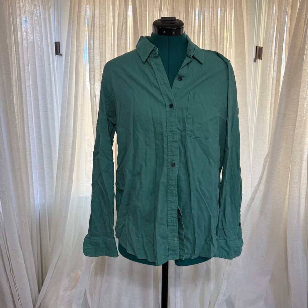 Universal Thread Teal Button-Down Shirt | Sz S - image 2